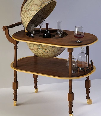 bar table-globe
