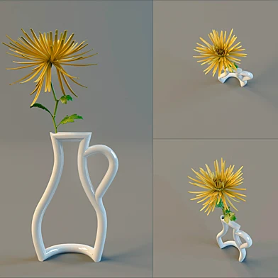 PROFI Chrysanthemum in vase