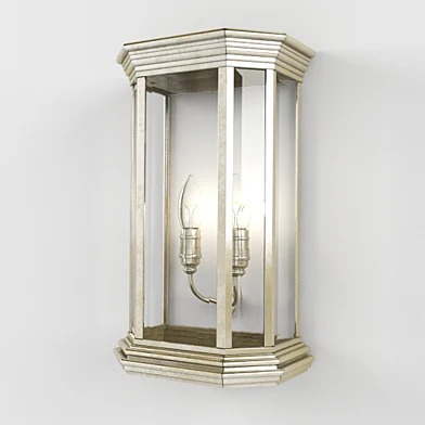 Ralph Lauren WHITEHALL LARGE SCONCE IN BUTLER'S SILVER