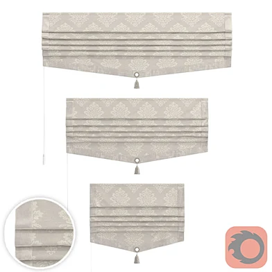 Set of Roman curtains MARIT (PETR)
