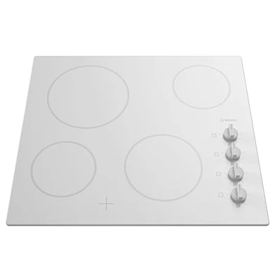 White electric cooking panel BOSCH PKE652CA1E