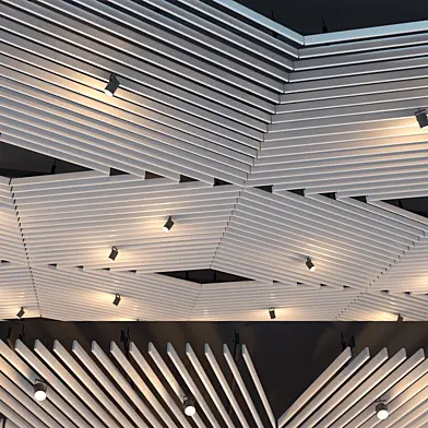 False ceiling rack. 28