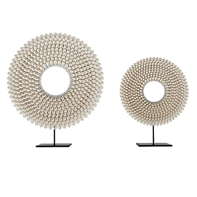 Cowry Shell Ring Decor