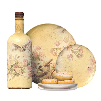 Decorative crockery set 17