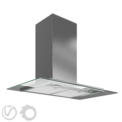Hood wall MIELE DA 5798 W 893 mm