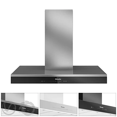 Hood wall MIELE 6698 W 898 mm