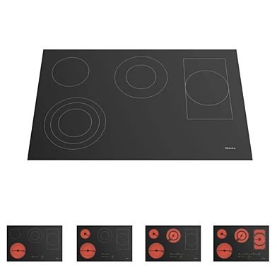 Electric ceramic hob MIELE KM 6564 FL 792 mm
