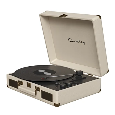 Cream Crosley Cruiser Vinyl Turntable