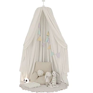 Corner tent with canopy for children's room 103