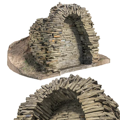 Stone portal, grotto