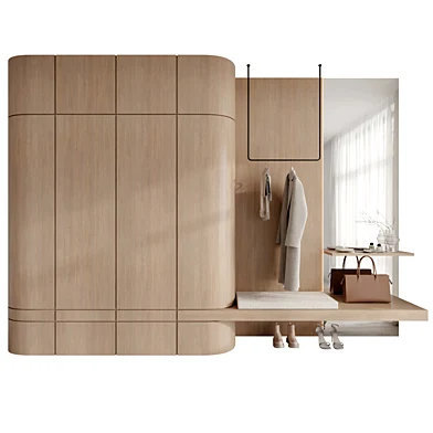 Hallway in a modern minimalist style ZS01