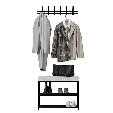 Wall hanger ODDO \ Clothes for the hallway 009