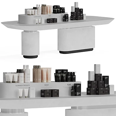 Cosmetic Display Table for Beauty Store or SPA Salon