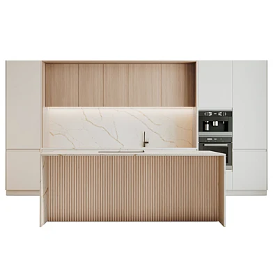 Modern Scandinavian style kitchen 03 | Modern kitchen 03