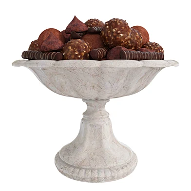 Chocolate marble stand