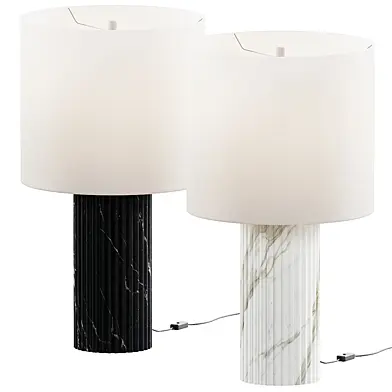 Heathfield & Co Blaire Table Lamp Red Levanto