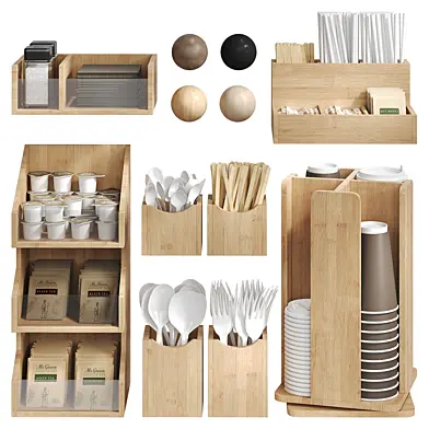 Coffee and tea organizer for cafes and coffee shops 4