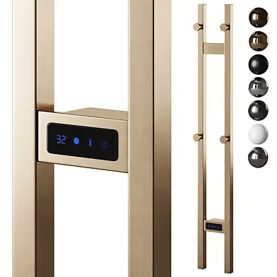 Heated Towel Rail Duo 2 Tube Square by Boheme
