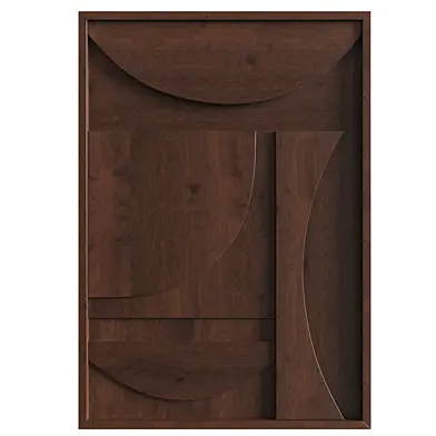 Wooden wall panel