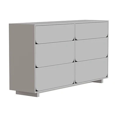 IKEA ASKVOLL Chest of 3 drawers - Sideboard & Chest of drawer - 3D