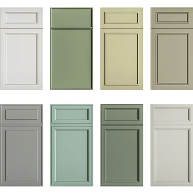 Kitchen facades in a neoclassic style 001