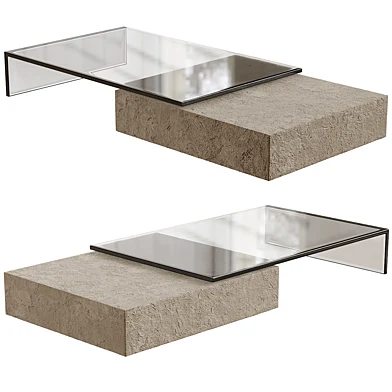 Glass Italia TERRALIQUIDA Rectangular Coffee Table