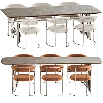 Blaine table Elyne chair