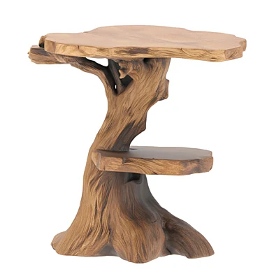 Handcrafted Solid Wood Nightstand