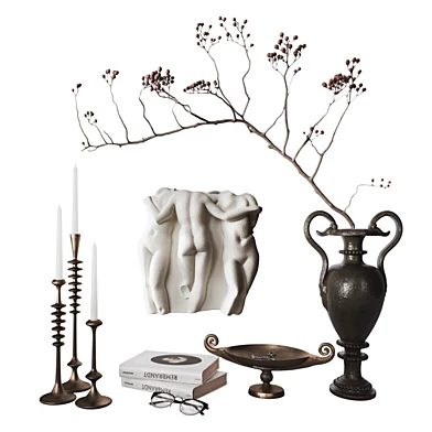 Decorative set in antique style