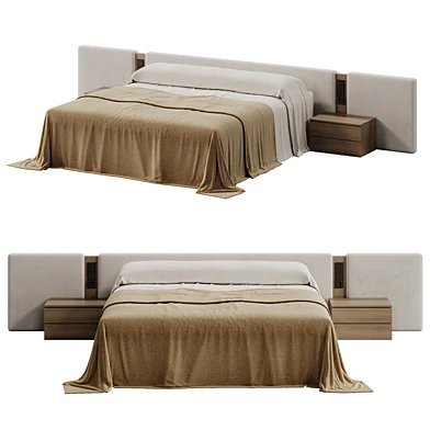 Minimalistic style bed 5