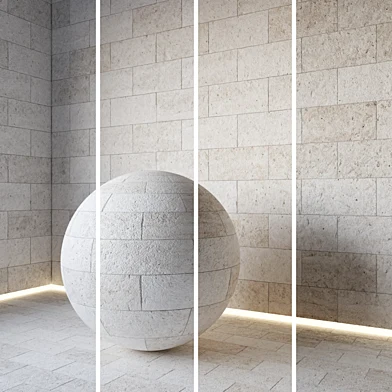 Seamless stone masonry material 39