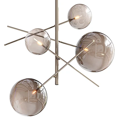 Bolle Suspension Lamp 4 Spheres