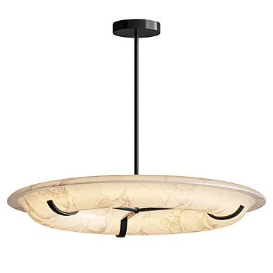 Carve Alabaster Pendant Light