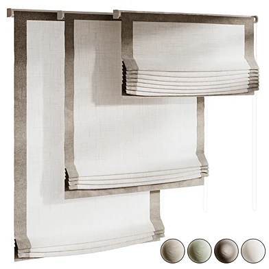 Roman Curtain 03 || Roman shade