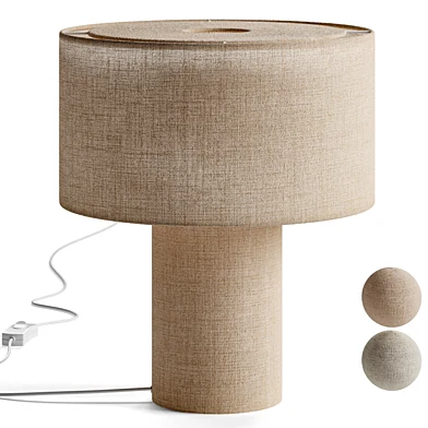 Ron Linen Table Lamp