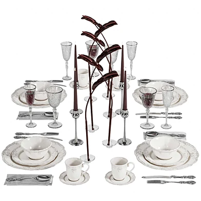 Table setting-vintage-H103