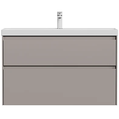 Stella 100 2 drawers nightstand color mocha (376504)