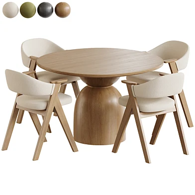 Lester Chair and Dining Table
