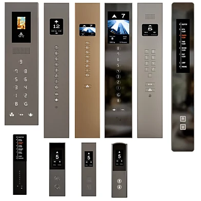 Elevator Control Panel Set No2