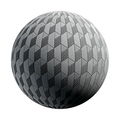 Seamless material Paving slab 49 Ribbed