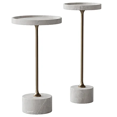 Swirling End Table