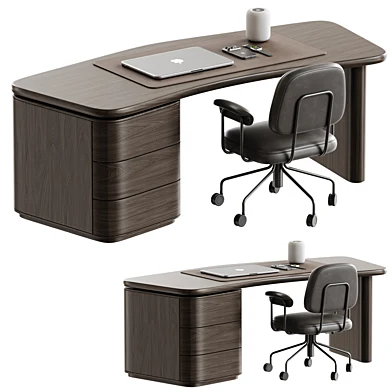 Hawthorne Desk and Cash Swivel Office Chair