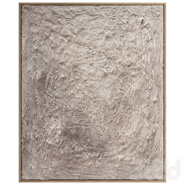 Plaster Relief Wall Art
