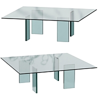 Block mirror table by BoConcept - Table - 3D model