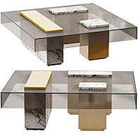 Block mirror table by BoConcept - Table - 3D model