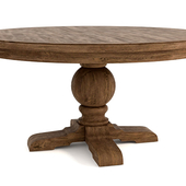 Round trestle table 60 '' 8831-1001L