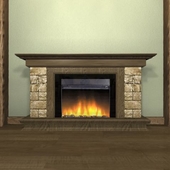 El. fireplace