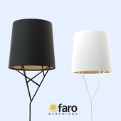 FARO / TREE floor lamp Black &amp; White