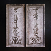 Antique-Ornate-Candlesticks