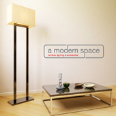Modern pendant lightning &amp; furniture